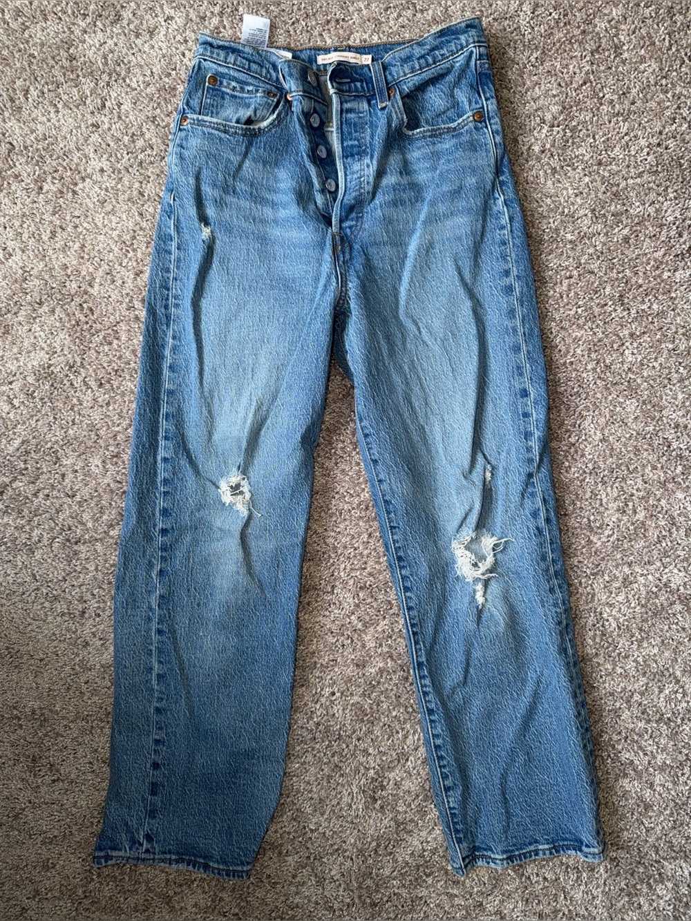 Levi’s Ribcage Straight Ankle Jeans